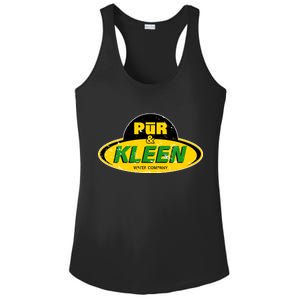 Pur & Kleen Water Company Logo Ladies PosiCharge Competitor Racerback Tank