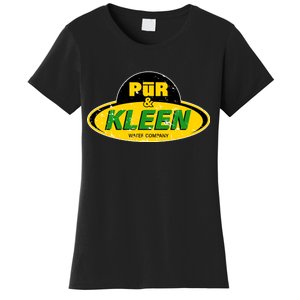 Pur & Kleen Water Company Logo Women's T-Shirt