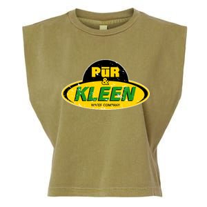 Pur & Kleen Water Company Logo Garment-Dyed Women's Muscle Tee