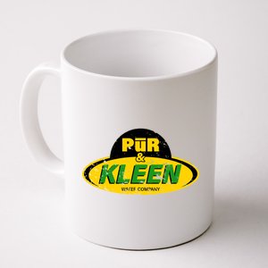 Pur & Kleen Water Company Logo Coffee Mug