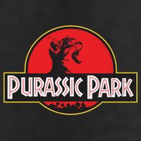 Purassic Park Cat 7 Panel Mesh Trucker Snapback Hat