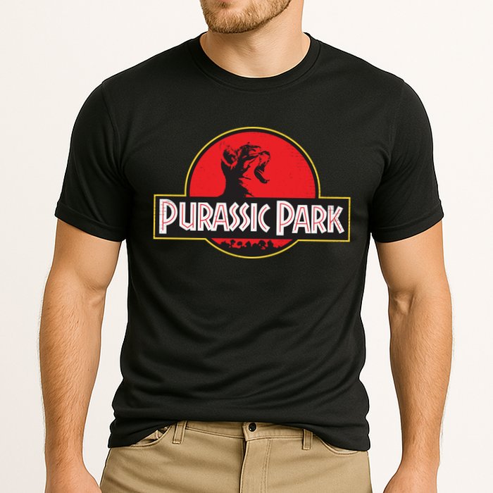 Purassic Park Cat Cooling Performance Crew T-Shirt