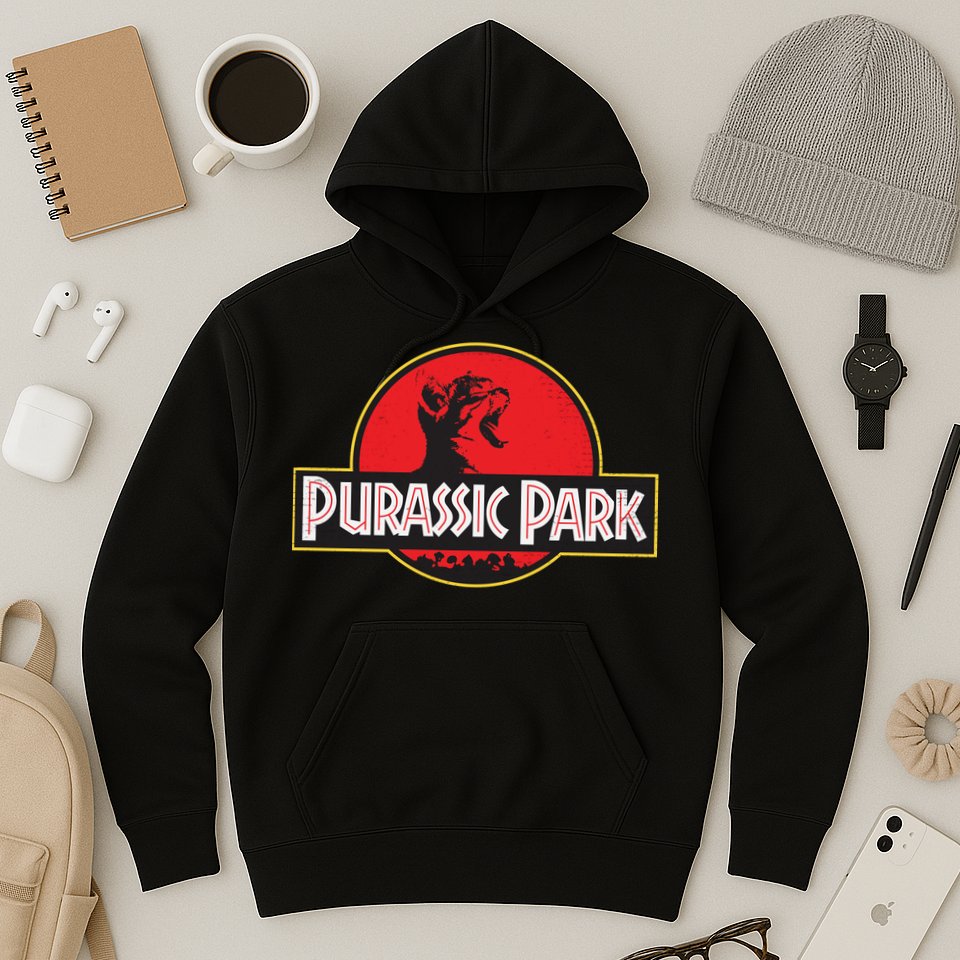 Purassic Park Cat Hoodie