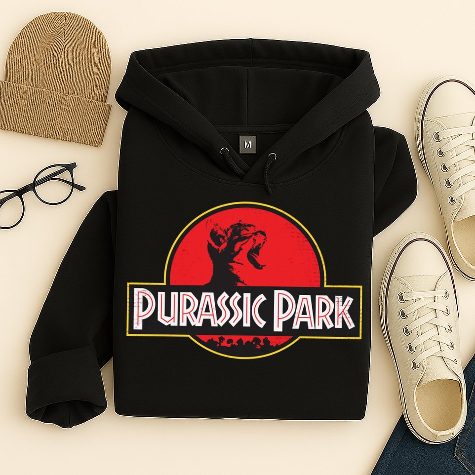 Purassic Park Cat Hoodie