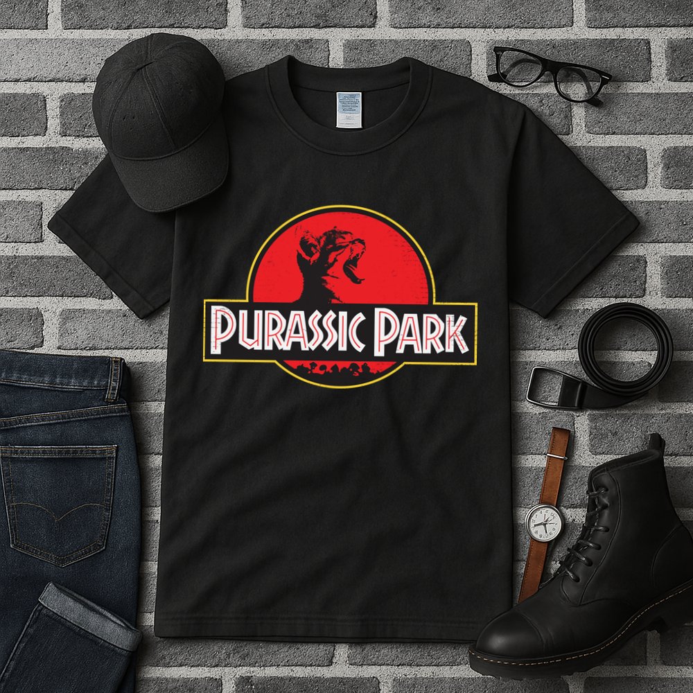 Purassic Park Cat Tall T-Shirt