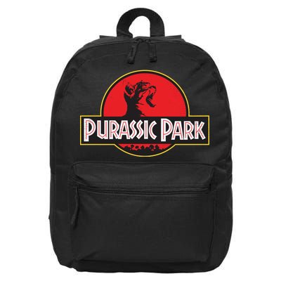 Purassic Park Cat 16 in Basic Backpack