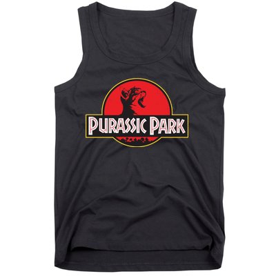 Purassic Park Cat Tank Top