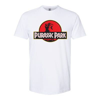 Purassic Park Cat Softstyle CVC T-Shirt