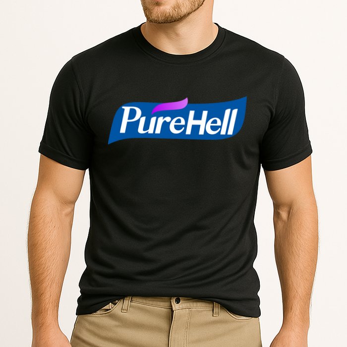 Pure Hell Purehell Social Distancing Hand Sanitizer Parody Performance Shirt