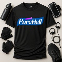 Pure Hell Purehell Social Distancing Hand Sanitizer Parody Performance Shirt