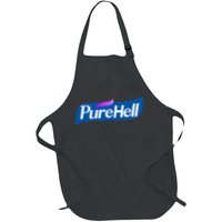 Pure Hell Purehell Social Distancing Hand Sanitizer Parody Apron