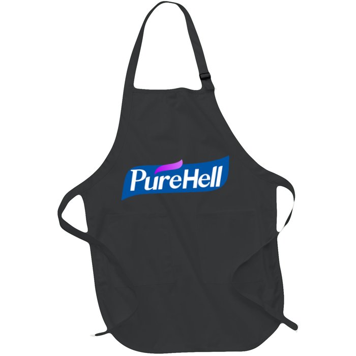 Pure Hell Purehell Social Distancing Hand Sanitizer Parody Apron