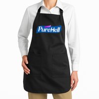 Pure Hell Purehell Social Distancing Hand Sanitizer Parody Apron
