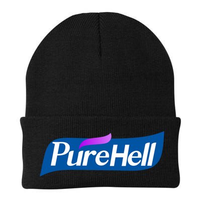 Pure Hell Purehell Social Distancing Hand Sanitizer Parody Beanie