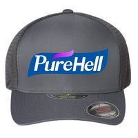 Pure Hell Purehell Social Distancing Hand Sanitizer Parody Flexfit Unipanel Trucker Cap