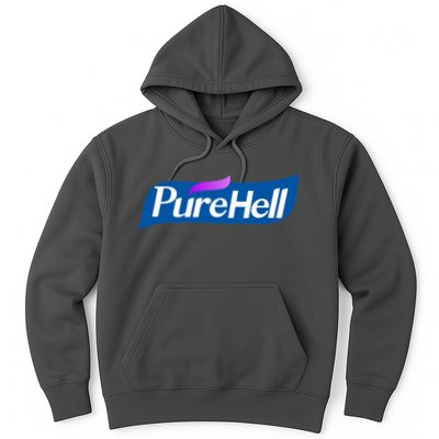 Pure Hell Purehell Social Distancing Hand Sanitizer Parody Hoodie