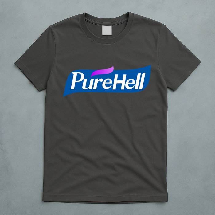 Pure Hell Purehell Social Distancing Hand Sanitizer Parody T-Shirt