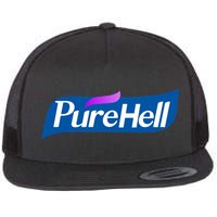 Pure Hell Purehell Social Distancing Hand Sanitizer Parody Flatbill Hat