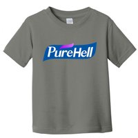 Pure Hell Purehell Social Distancing Hand Sanitizer Parody Toddler T-Shirt