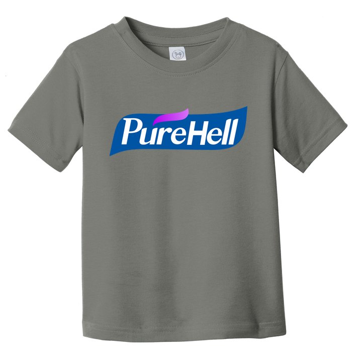 Pure Hell Purehell Social Distancing Hand Sanitizer Parody Toddler T-Shirt