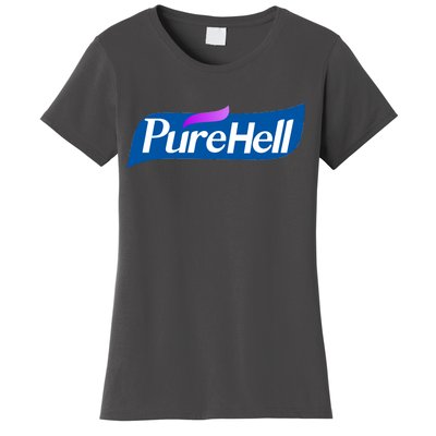 Pure Hell Purehell Social Distancing Hand Sanitizer Parody Women's T-Shirt