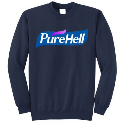 Pure Hell Purehell Social Distancing Hand Sanitizer Parody Sweatshirt