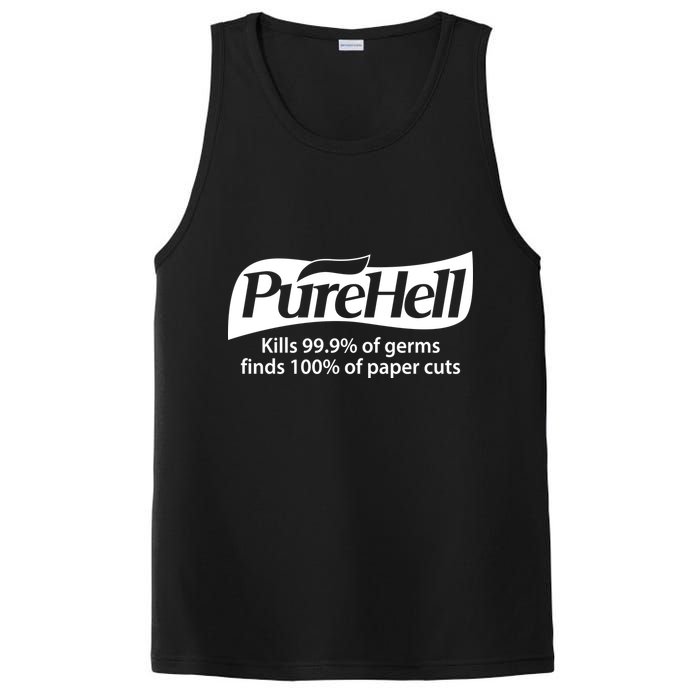 Purehell Kills 99% Of Germs Paper Cuts Pure Hell PosiCharge Competitor Tank