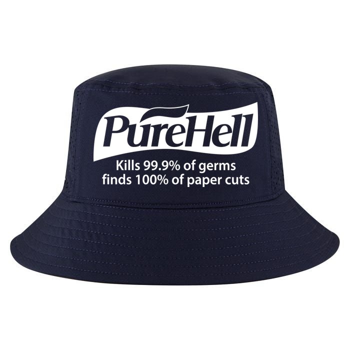Purehell Kills 99% Of Germs Paper Cuts Pure Hell Cool Comfort Performance Bucket Hat