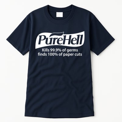 Purehell Kills 99% Of Germs Paper Cuts Pure Hell Tall T-Shirt