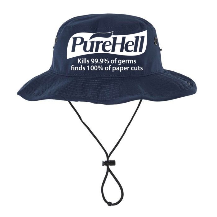 Purehell Kills 99% Of Germs Paper Cuts Pure Hell Bucket Hat