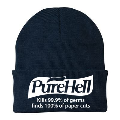 Purehell Kills 99% Of Germs Paper Cuts Pure Hell Beanie