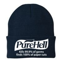 Purehell Kills 99% Of Germs Paper Cuts Pure Hell Beanie