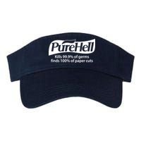 Purehell Kills 99% Of Germs Paper Cuts Pure Hell Visor