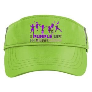 Purple Up For Military Children Camo Adult Drive Performance Visor