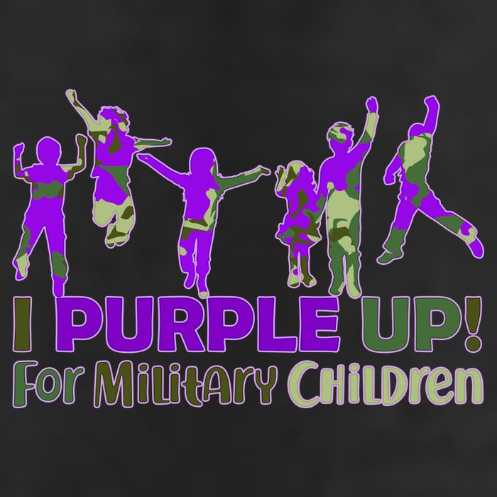 Purple Up For Military Children Camo Cool Comfort Performance Bucket Hat