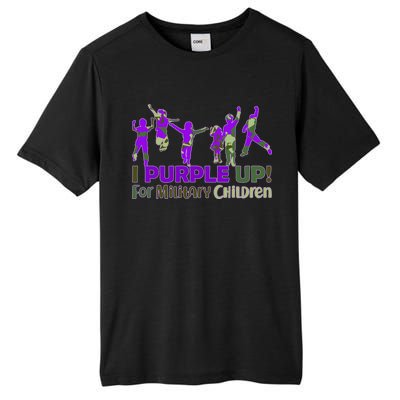 Purple Up For Military Children Camo Tall Fusion ChromaSoft Performance T-Shirt