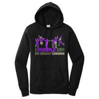 Purple Up For Military Children Camo Women's Pullover Hoodie