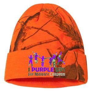 Purple Up For Military Children Camo Kati Licensed 12" Camo Beanie