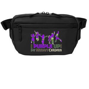 Purple Up For Military Children Camo Crossbody Pack