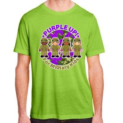 Purple Up! For Military Kids Adult ChromaSoft Performance T-Shirt