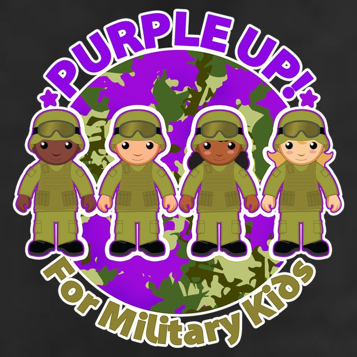 Purple Up! For Military Kids Cool Comfort Performance Bucket Hat