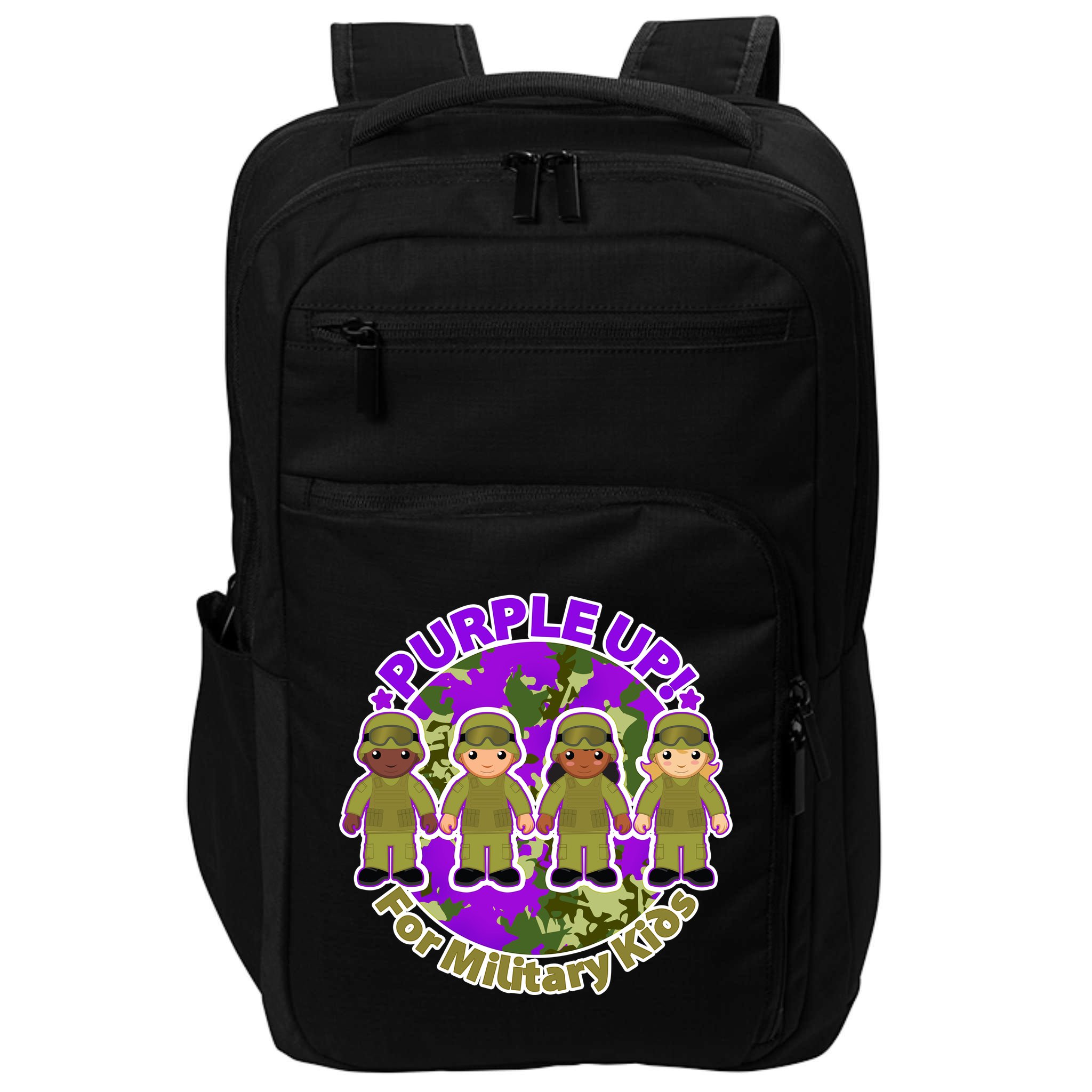 Purple Up! For Military Kids Impact Tech Backpack