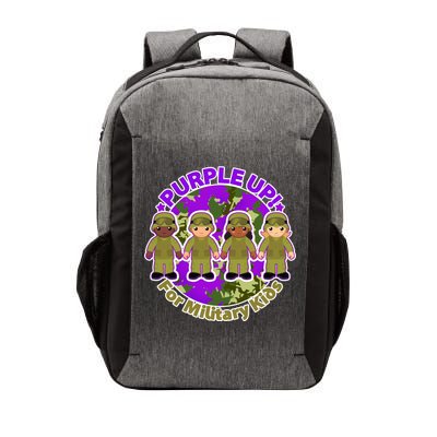 Purple Up! For Military Kids Vector Backpack