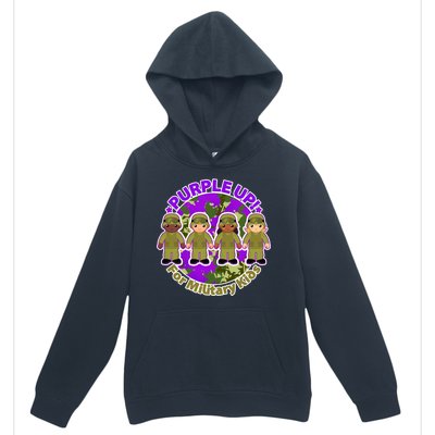 Purple Up! For Military Kids Urban Pullover Hoodie