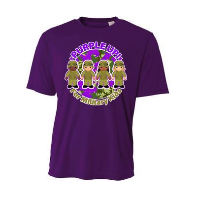 Purple Up! For Military Kids Performance Sprint T-Shirt