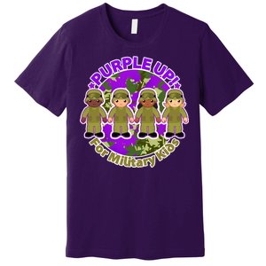 Purple Up! For Military Kids Premium T-Shirt