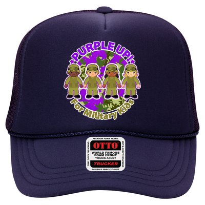 Purple Up! For Military Kids Trucker Hat