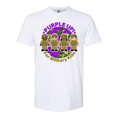 Purple Up! For Military Kids Softstyle® CVC T-Shirt