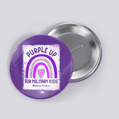 Purple Up For Military Kids Military Children Purple Rainbow Button