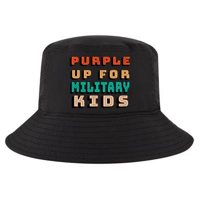 Purple Up For Military Kids Support Cool Comfort Performance Bucket Hat